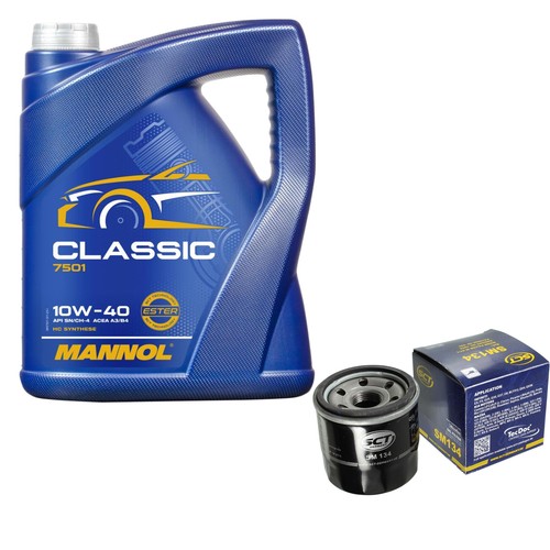 ölwechsel set mannol - 5l,