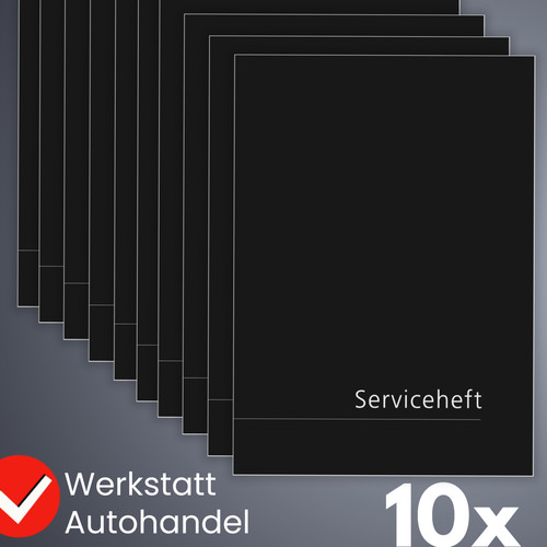 10x edles serviceheft - 10x,