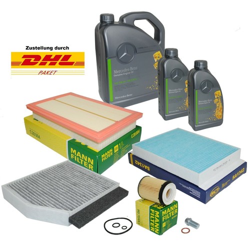 Filterpaket mercedes klasse - filterpaket,