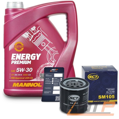 Sct ölfilter 5w 30 - sct, +