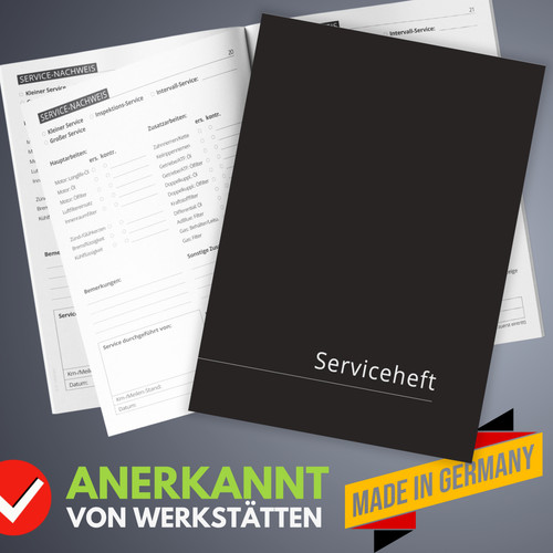 Edles serviceheft für - ✓,
