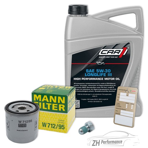 Mann filter ölfilter - Ölfilter, 5w-30