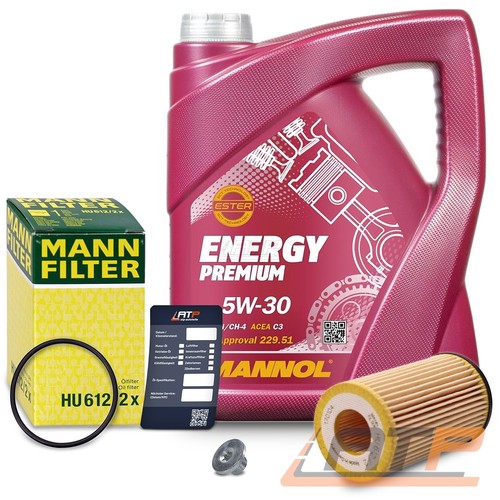 Mann ölfilter 5w 30 - Ölfilter, fÜr