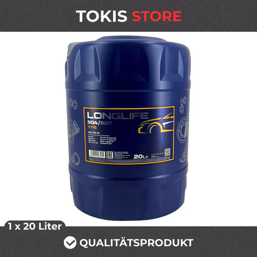 Mannol longlife 504 507 30 - longlife, 5w-30