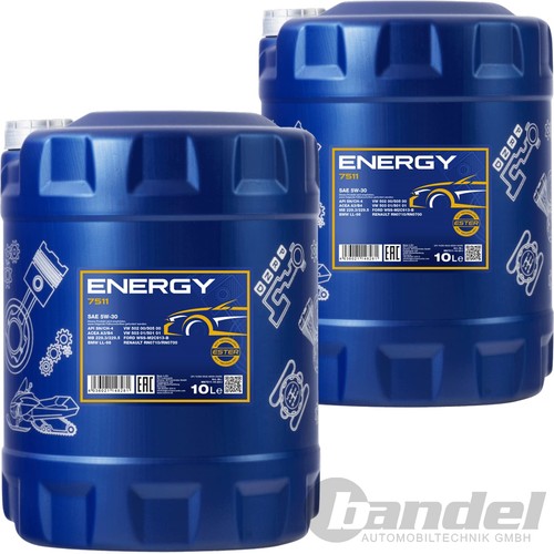 2x10l mannol energy 30 - 2x10l,