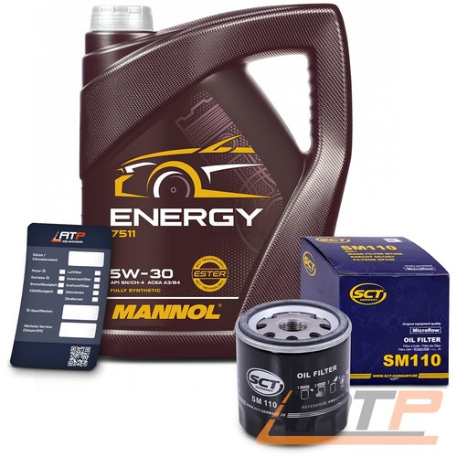 ölfilter 5w 30 motoröl - 5l, 5w-30