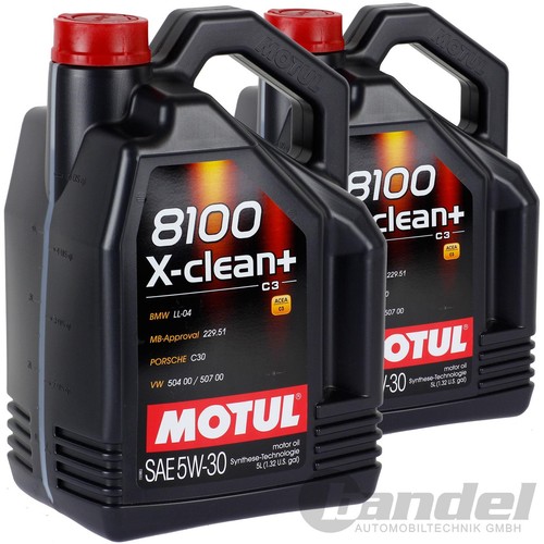 Motul 8100 clean - 5l, x-clean+